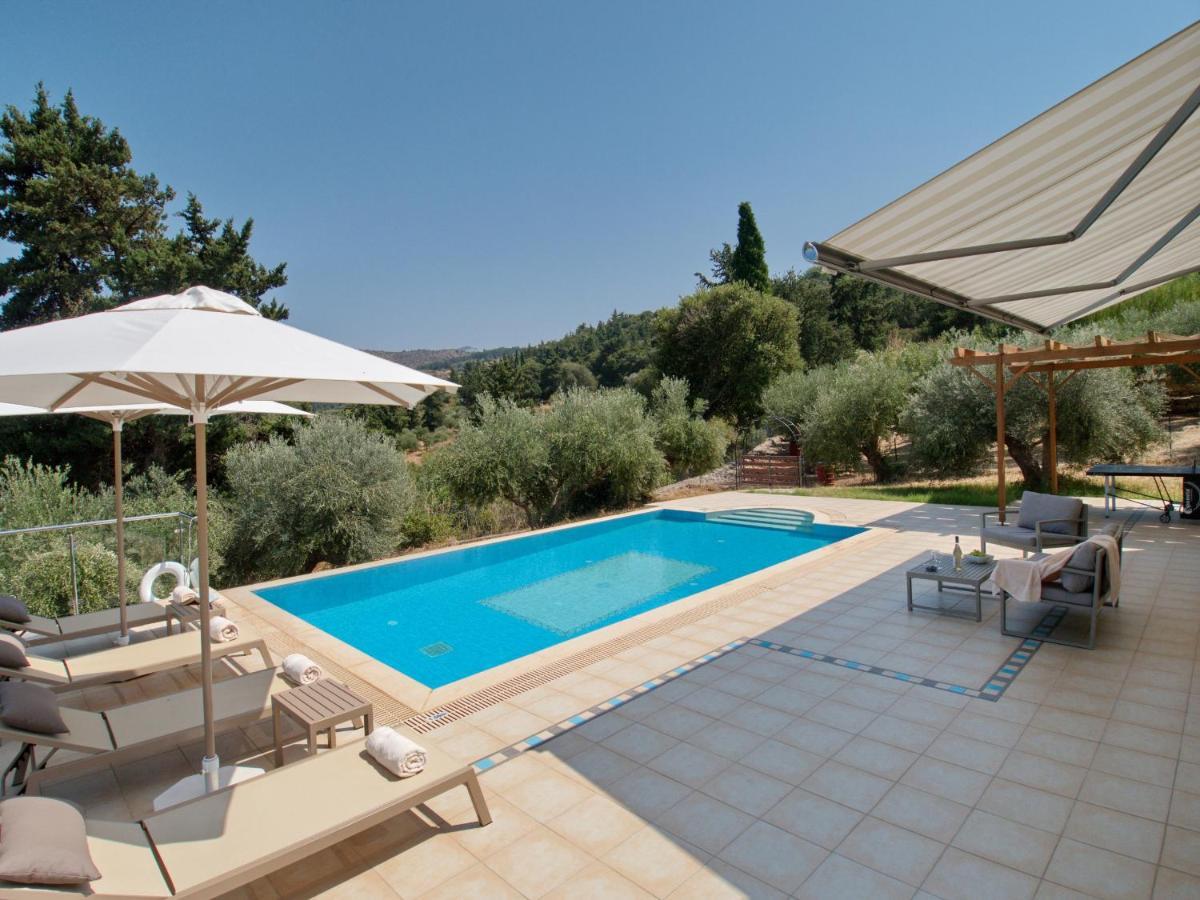 Villa Olivia With Pool Vrises Crete Alikampos エクステリア 写真